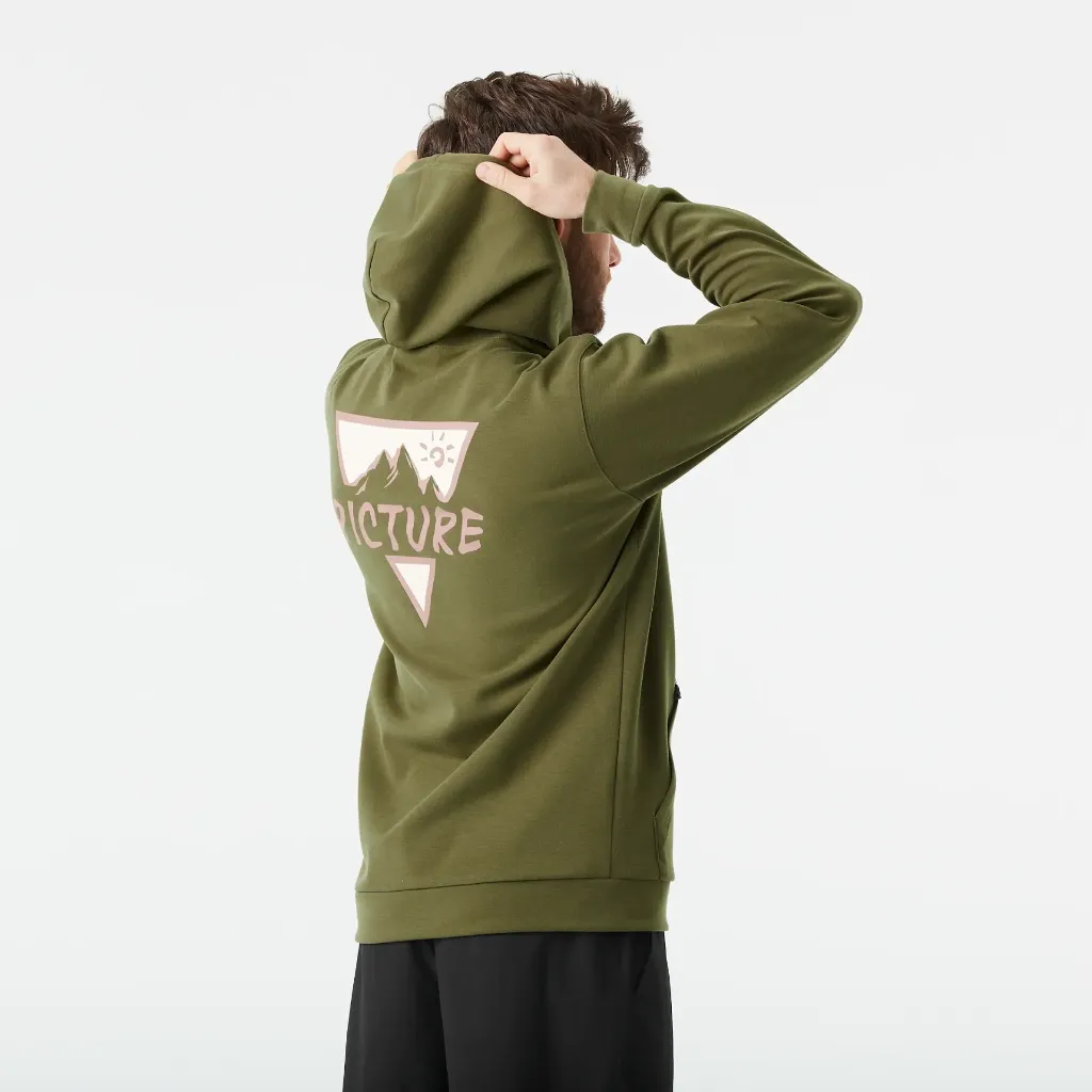 SWEAT POLAIRE A CAPUCHE HOMME PLURIS.webp