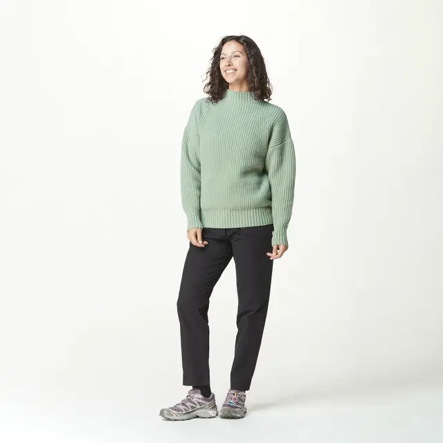 [WSW0347] PULL EN LAINE MERINOS FEMME GAIAA