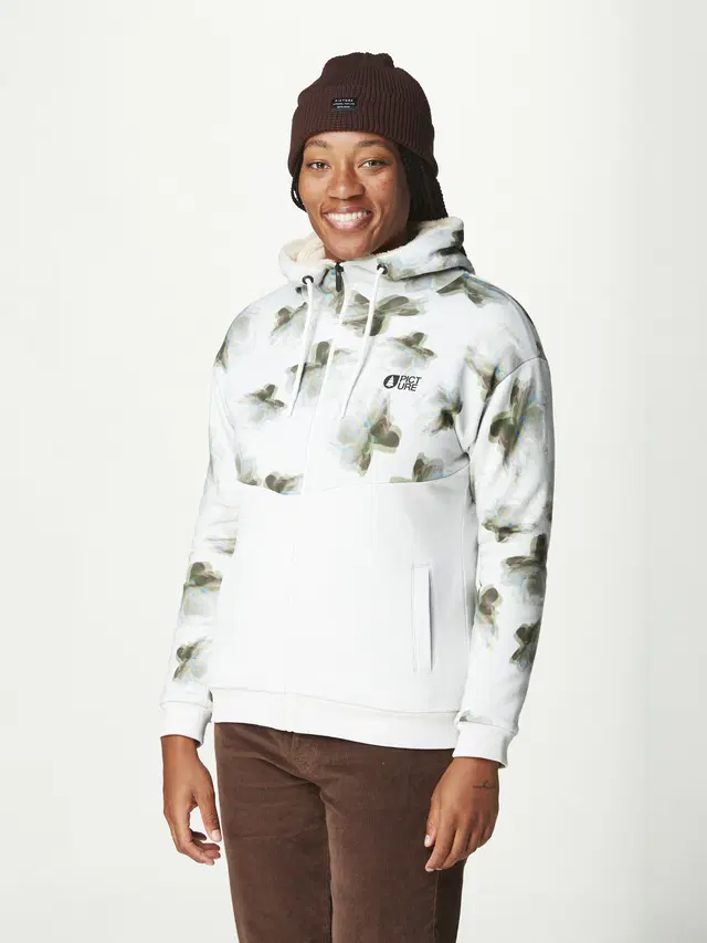 SWEAT A CAPUCHE FEMME BASEMENT PLUSH ZIP