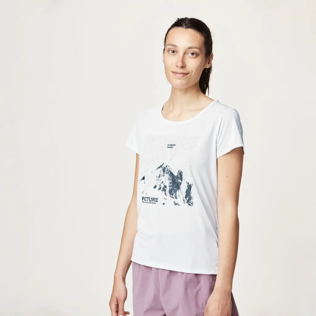[WTS509] T-SHIRT TECHNIQUE FEMME HILA