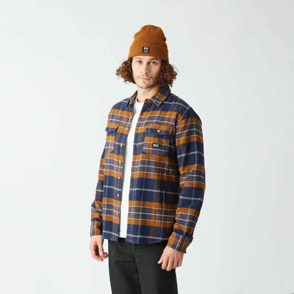[MTS732] CHEMISE MANCHE LONGUE HOMME HILLSBORO (L)