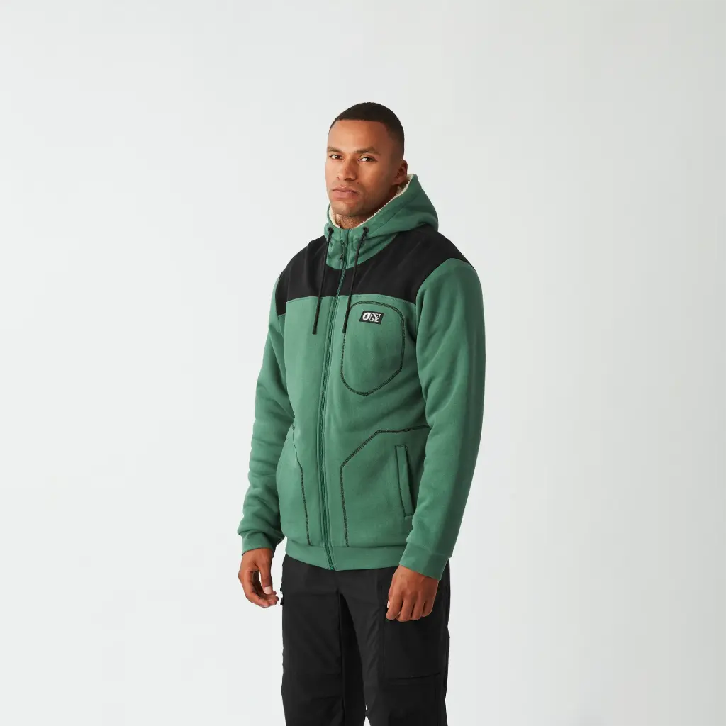 [MSW0500] SWEAT A CAPUCHE HOMME BASEMENT PLUSH ZIP (L)