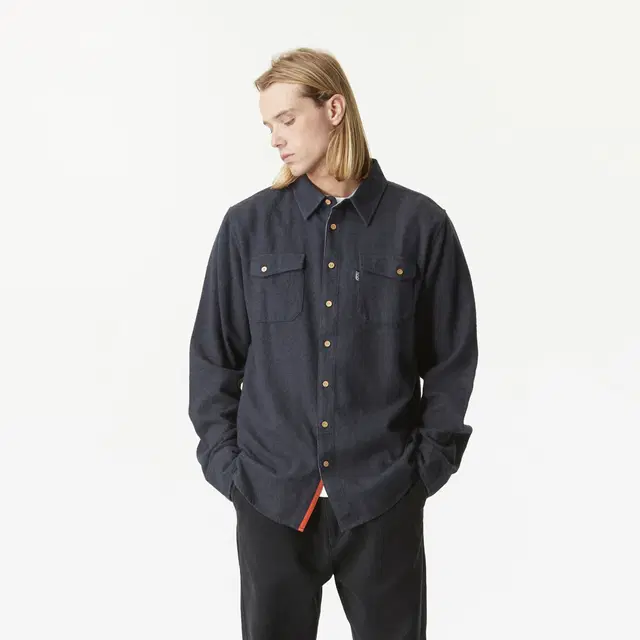 [MTS843] CHEMISE MANCHE LONGUE HOMME LEWELL (L)