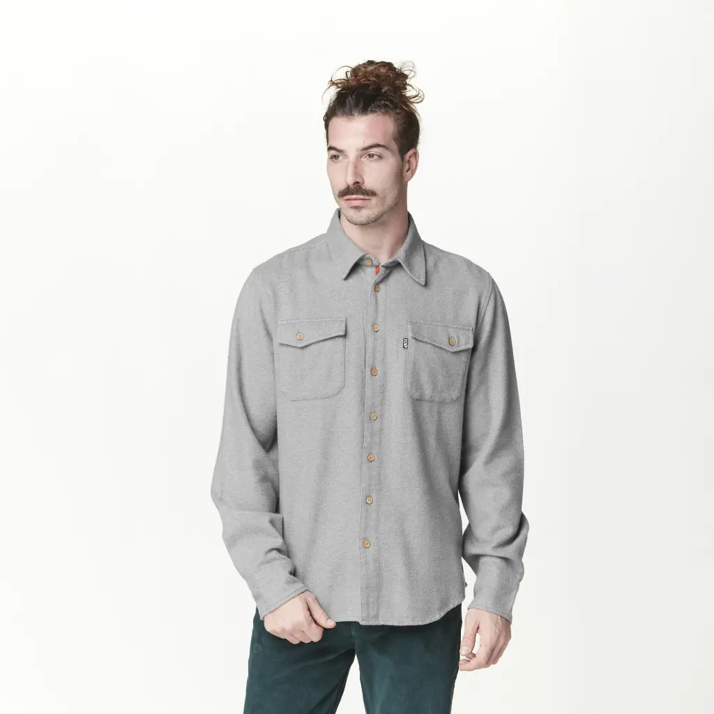 [MTS843] CHEMISE MANCHE LONGUE HOMME LEWELL (L)