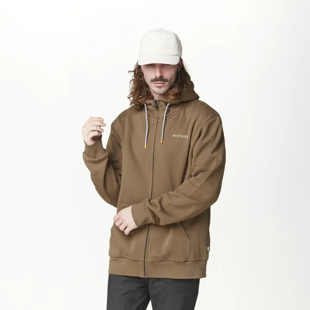 [MSW416] SWEAT A CAPUCHE HOMME KENOMA ZIP (L)