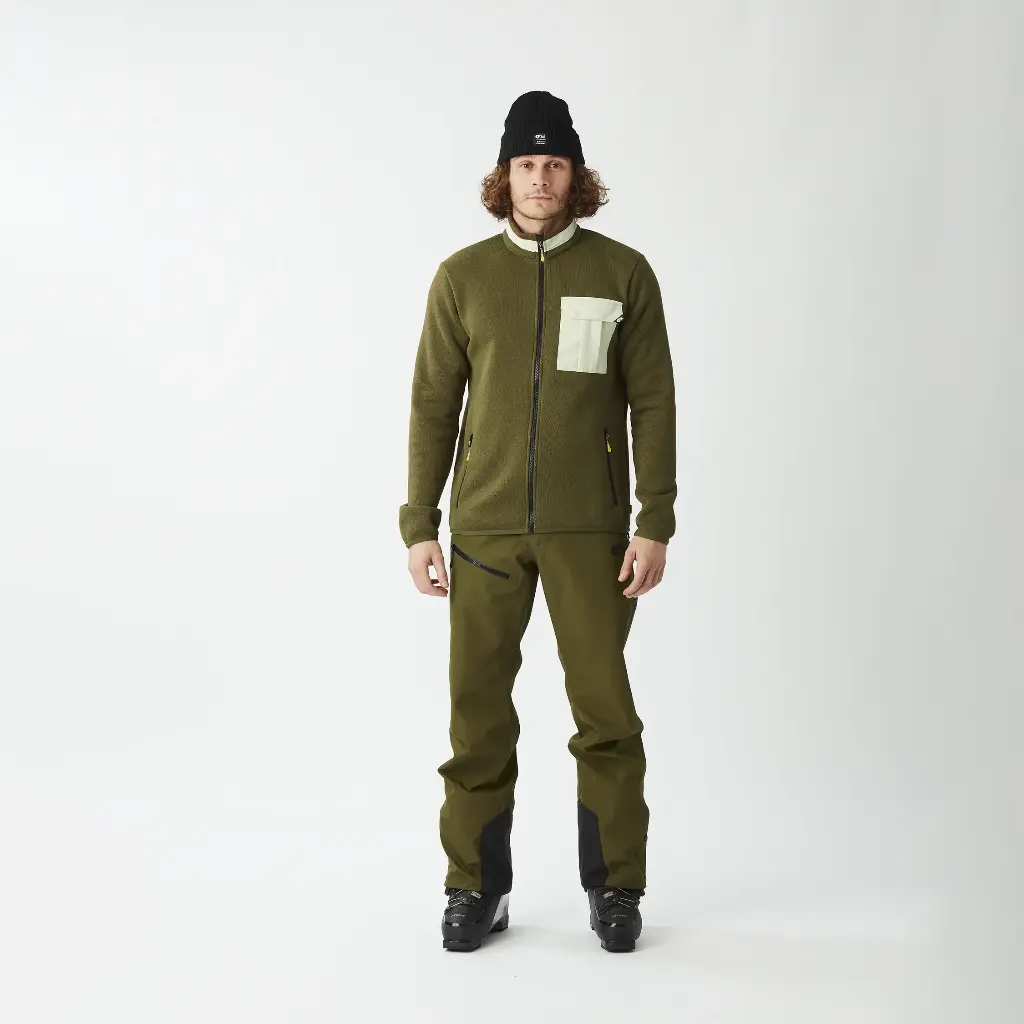 [SMT0163] POLAIRE HOMME DAUWY FULL ZIP (L)