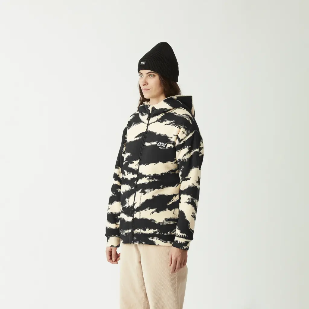 [WSW0387] SWEAT A CAPUCHE FEMME BASEMENT PLUSH ZIP (M)