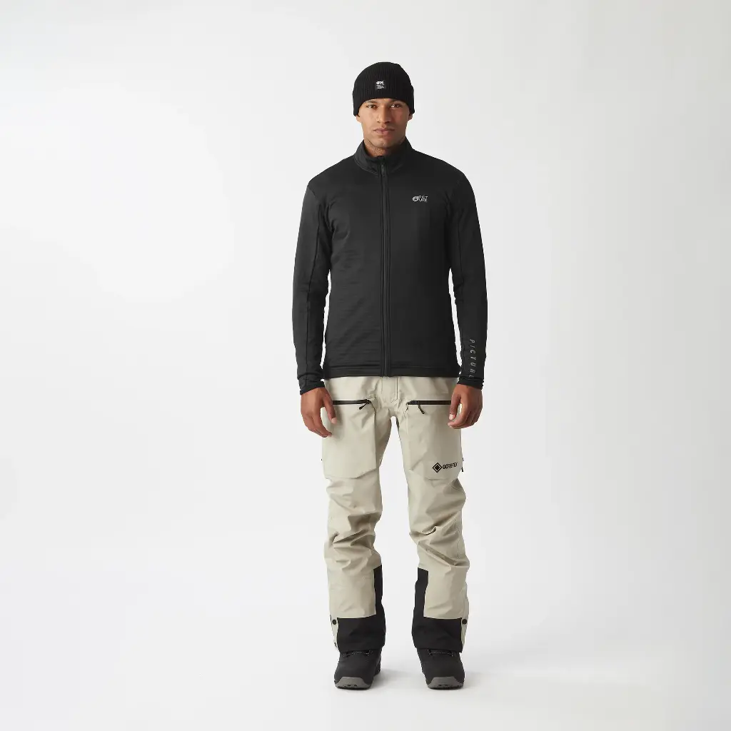 [SMT0164] POLAIRE TECHNIQUE HOMME BAKE FULL ZIP (M)