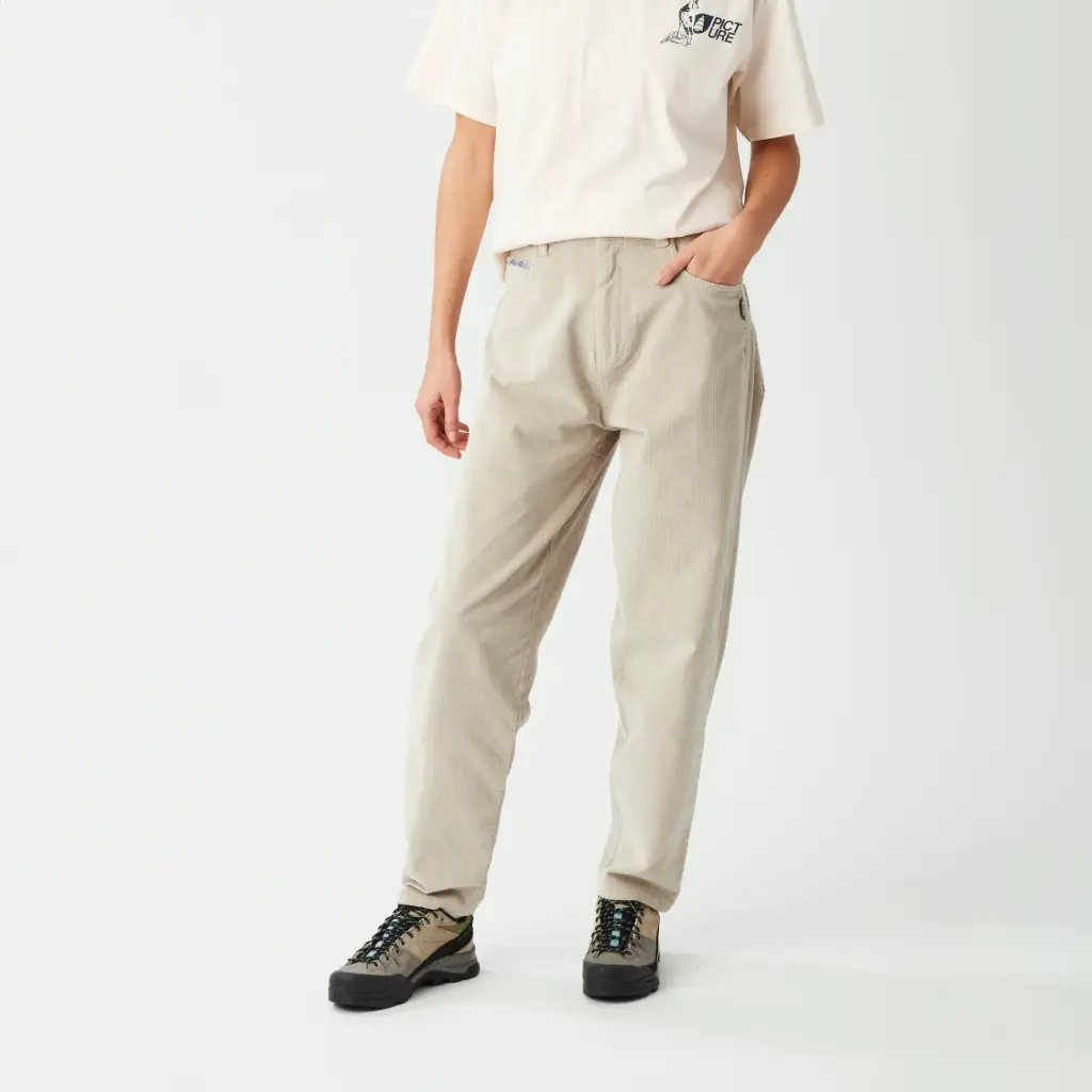 [WJS0036] PANTALON EN VELOURS FEMME CATAVELA CORD (L)
