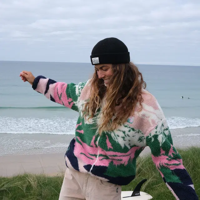 [WSW0377] NYSS ZIP FLEECE (L)