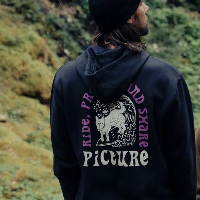 [MSW0485] SWEAT A CAPUCHE HOMME PICTURIDE (L)
