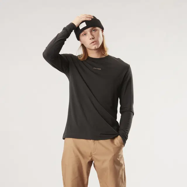 [MTS1081] T-SHIRT MANCHE LONGUE HOMME ORRIT (S)