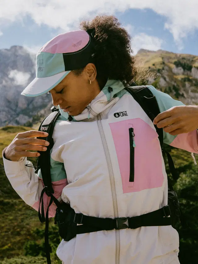 [WVT0385] VESTE DE RANDONNEE FEMME ABSTRAL (L)