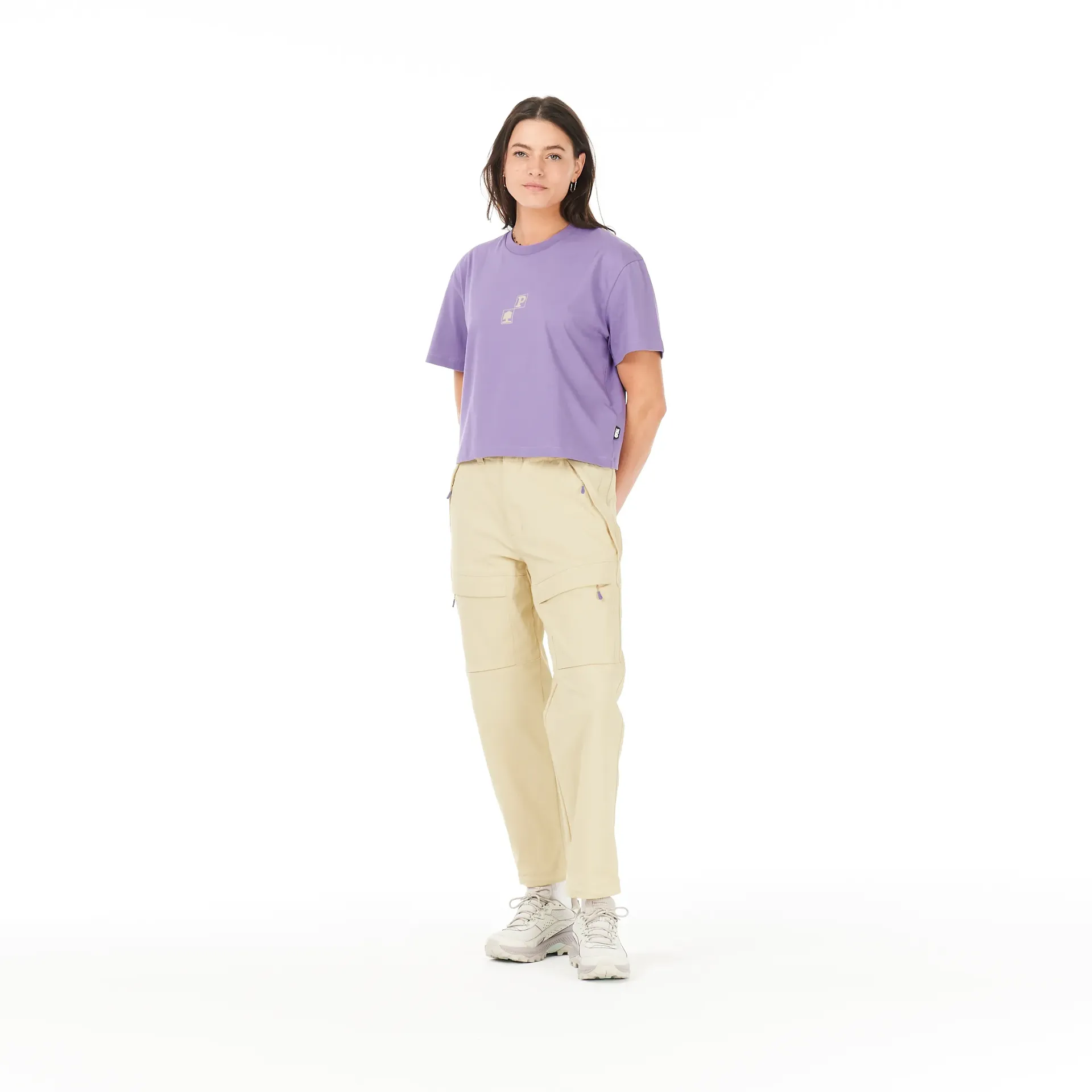 [WPT0145] PANTALON DE RANDONNEE FEMME HAVOR W CARGO (L)