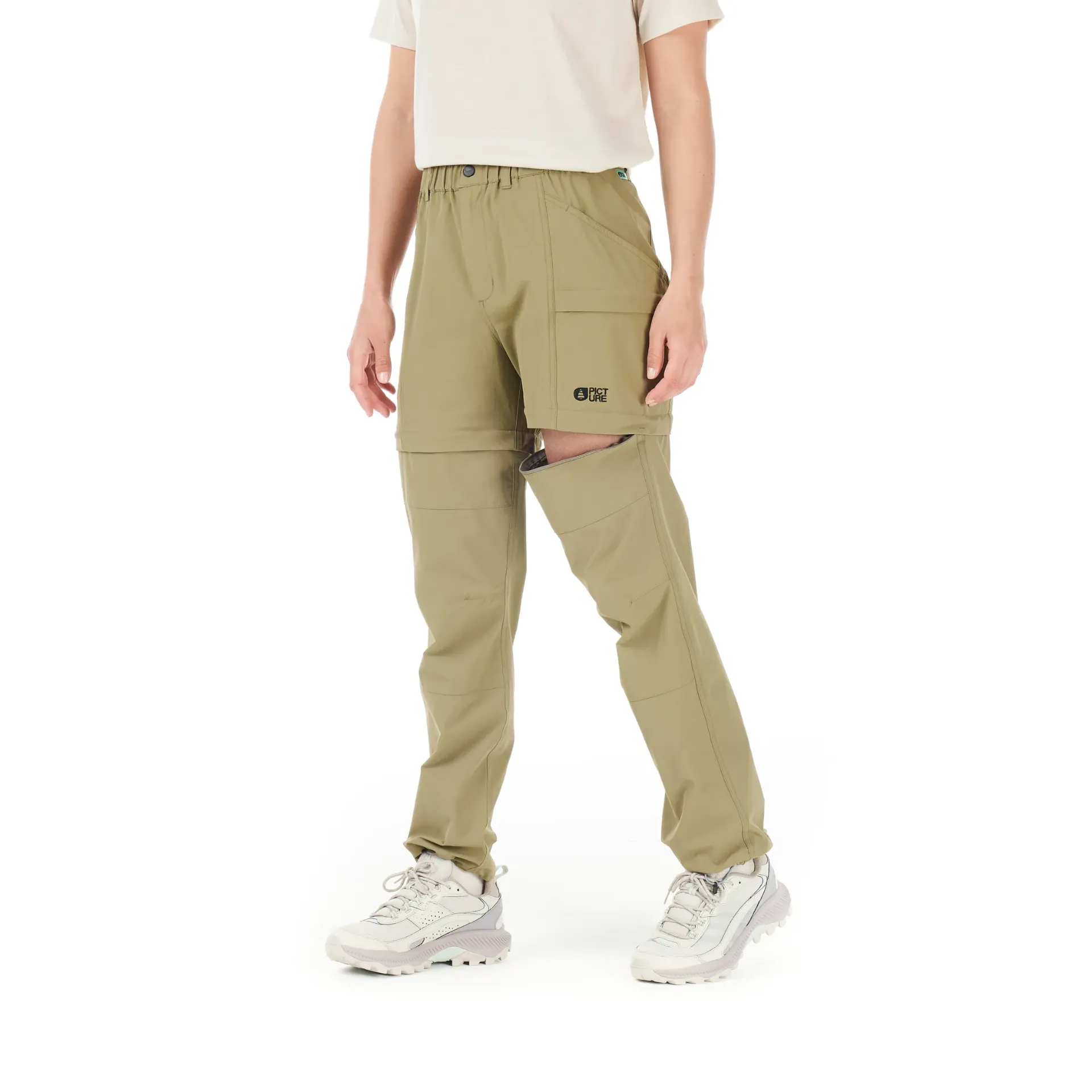 [WPT0149] PANTALON DE RANDONNEE FEMME OUTIF W 2IN1 (L)