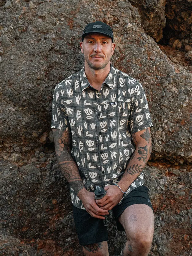 [MTS1337] CHEMISE MANCHE COURTE HOMME KLIVOX PRINT (L)