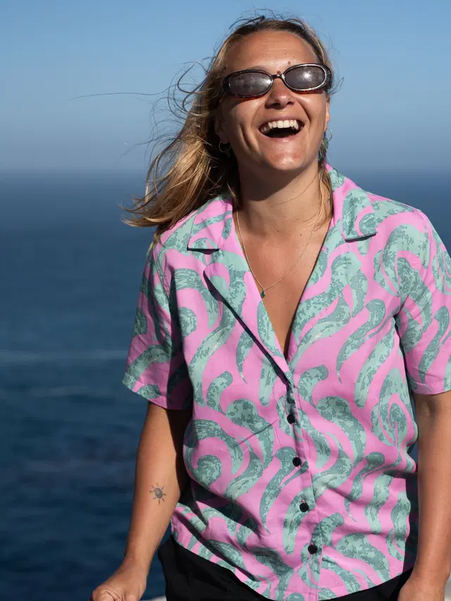 [WTS0622] CHEMISE FEMME MILOU PRINT (M)