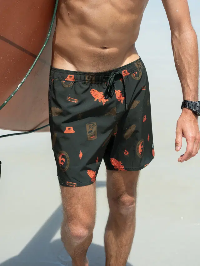 [MBS0075] BOARDSHORT HOMME PIAU 15 PRINT (L)