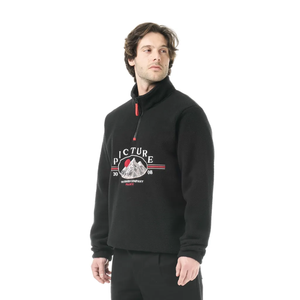 SWEAT POLAIRE 1/4 ZIP HOMME GAMVIK