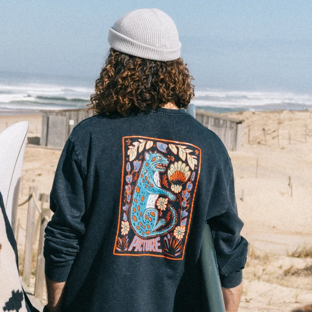 [MSW0522] SWEAT HOMME KARO CREW (L)