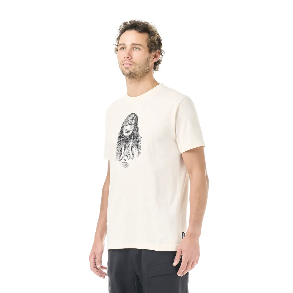 [MTS1352] T-SHIRT HOMME BEARDED TEE (L)