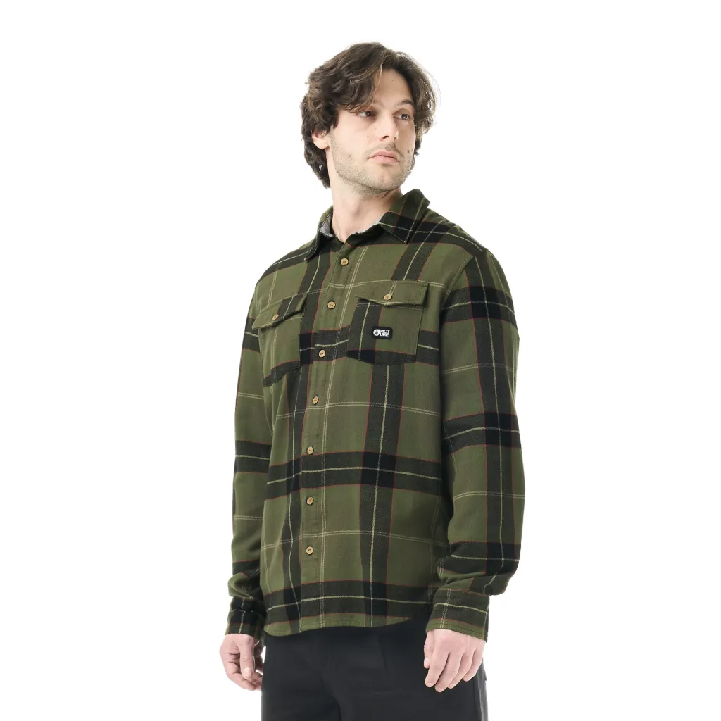 [MTS1372] CHEMISE MANCHE LONGUE HOMME HILLSBORO (L)